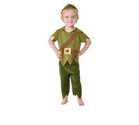 Déguisement Brigand Des Bois Bébé - Taille: 1-2 Ans (84/89 Cm) Vert