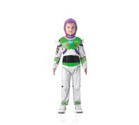 Déguisement Buzz L'eclair Luxe Garçon - Taille: 5 À 6 Ans (105 À 116 Cm) Multicolore