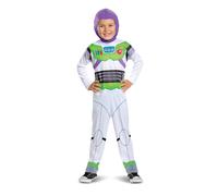 Disney Officiel Costume Buzz L'éclair Enfant, Déguisement Astronaute Toy Story Carnaval Halloween, 5-6 Ans