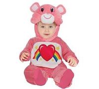 déguisement calinours arc-en-ciel cur rose bébé - 18/24 mois - blanc - guirca 76071 Blanc G