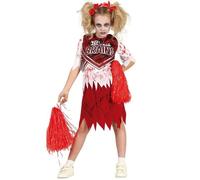 Guirca Zombie-cheerleader-mädchenkostüm 7-9 ans 7-9 ans