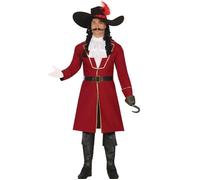 Déguisement Capitaine Corsaire - FIESTAS GUIRCA, S.L. - Noir - Adulte 18+ ans L