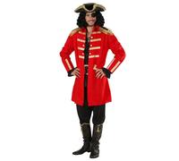 Déguisement Capitaine Pirate Rouge Homme Large Rouge