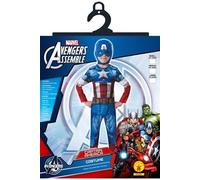 Déguisement Captain America Avengers Assemble, Taille M