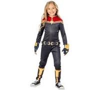 Déguisement Captain Marvel The Marvels classique - Fille - 7/8 ans (122 à 128 cm) Rubie's G