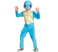 Déguisement Carapuce Pokémon Classique Enfant - Taille: 7 - 8 Ans (124 - 136 Cm) Bleu