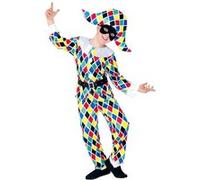 Déguisement Carnaval Arlequin - Enfant - 5/8 ans (110 à 128 cm)