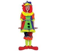 Deguisement Carnaval : Costume Olivia Le Clown - 4/6 ans (104 à 116 cm) FUNNY FASHION G