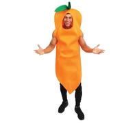 Vegaoo Costume Adulte Carotte REF 15376 – Unisexe Polyester Taille Unique Orange