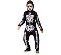 Déguisement Catrín squelette enfant - RUBIE'S - Noir - Halloween et fêtes de squelettes 8 ans
