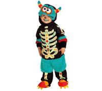 Déguisement Catrina Monster RUBIE'S pour bébé - Noir - Halloween - 12 mois 12 mois