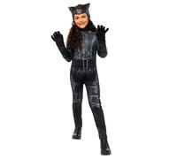 Déguisement - CATWOMAN MOVIE - Fille 3-4 ans - Licence DC Comics - Combinaison et bonnet 3-4 ans