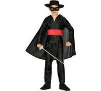 déguisement cavalier noir garçon - 5/6 ans - noir - guirca 83338 Noir G