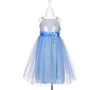 Robe bleu et argent Celena 5-7ans
