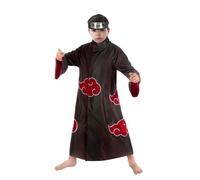 Déguisement - CHAKS - Akatsuki - Enfant 7-12 ans - Manteau et bandeau - Licence Naruto Shippuden 7-8 ans