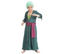 Chaks Déguisement Zoro – Licence One Piece – Vert – 9-10 ans