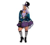 Déguisement Chapelier Fou Grande Taille Femme - Taille: Xxxl Multicolore