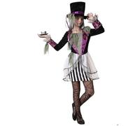 Déguisement chapelier sombre fille 3-4 ans