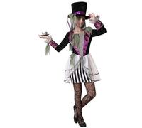 Déguisement Chapelier Sombre Fille - Taille: 3-4 Ans (98-115 Cm) Multicolore