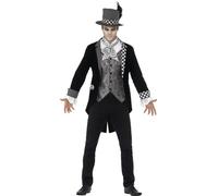 Déguisement Chapelier Sombre Luxe Homme Medium Noir