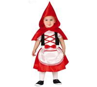 Déguisement Chaperon Rouge Bébé - Taille: 12 - 18 Mois Rouge