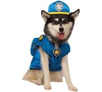 Déguisement Chase - Pat' Patrouille - RUBIES - Pour Enfant - Costume de Police Bleu S