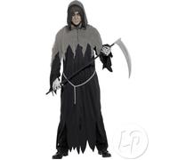 Déguisement Chasseur d'âmes Adulte M - Smiffy's - Costume Halloween avec Chaine et Capuche