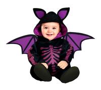 Déguisement Chauve-Souris Combi Ailes Violet Bébé