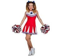 Boland - Costume Cheerleader, robe courte, costume de carnaval pour la fête à thème, Halloween ou le carnaval, Football