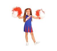 Déguisement Cheerleader Rouge et Bleu -11/13 ans