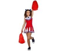 DÉGUISEMENT CHEERLEADER USA HOLLY FILLE 7/9 ANS Multicolore 5-6 ans