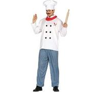 déguisement chef cuisinier restaurateur adulte - l - blanc - guirca 84400 Blanc G