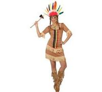 Déguisement Chef Indienne - Femme XL - Déguisements et fêtes beige G