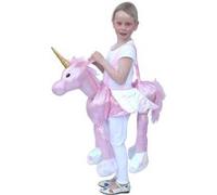 Déguisement cheval licorne à monter enfant - taille unique multicolore G
