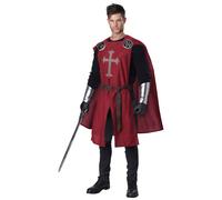 Déguisement Chevalier Homme - Taille: L/Xl Rouge