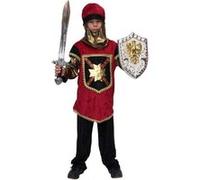 Deguisement chevalier lancelot 10 ans rouge G