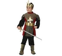 Déguisement Chevalier Médiéval Garçon 5-6 Ans (115/130 Cm) Noir