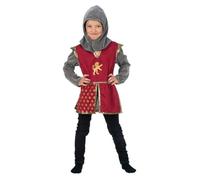 DÉGUISEMENT CHEVALIER MÉDIÉVAL LION ROUGE ENFANT 2-3 ans