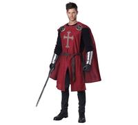 California Costumes – Déguisement chevalier luxe Jadeo rouge S/M