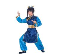 Déguisement Chinita Bleu Pour Fille Multicolore