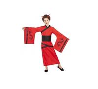 Mom China Dragon Girl Costume Rouge 3-4 Years Enfants