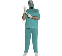 Fiestas Guirca - Déguisement Chirurgien pour homme - Taille M, Multicolore