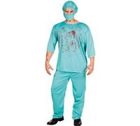 Déguisement - Chirurgien Sanglant - Adulte Taille : M/L Multicolore G