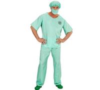 Déguisement Chirurgien Urgentiste Homme Vert