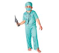 Déguisement Chirurgien Zombie Pour Garçon Plusieurs Tailles Halloween (Taille 5-6a)