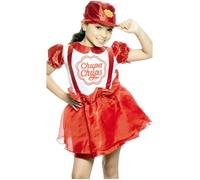Déguisement - Chupa Chups Rouge - Fille - 7 à 9 ans - Costume original pour carnaval 7 ans