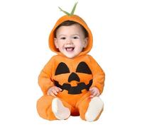 Déguisement Citrouille d'Halloween pour Bébé - Polyester - Orange, Cuivre, Mandarine 2-3 ans