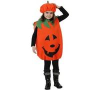 Déguisement Citrouille Enfant, Taille 5 À 6 Ans Orange
