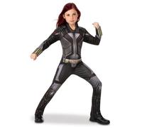 RUBIE'S AVENGERS officiel -Déguisement classique Black Widow,Noir 9-10 ans(M) Halloween