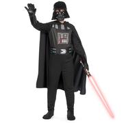Rubie's Costume enfant Dark Vador - Combinaison, Cape, Masque, Ceinture - XXXL Multicolore